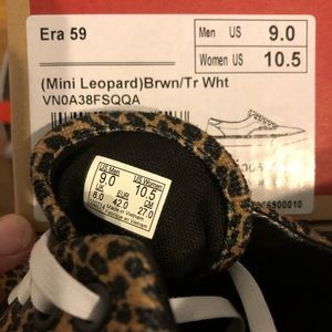 vans era 59 red leopard